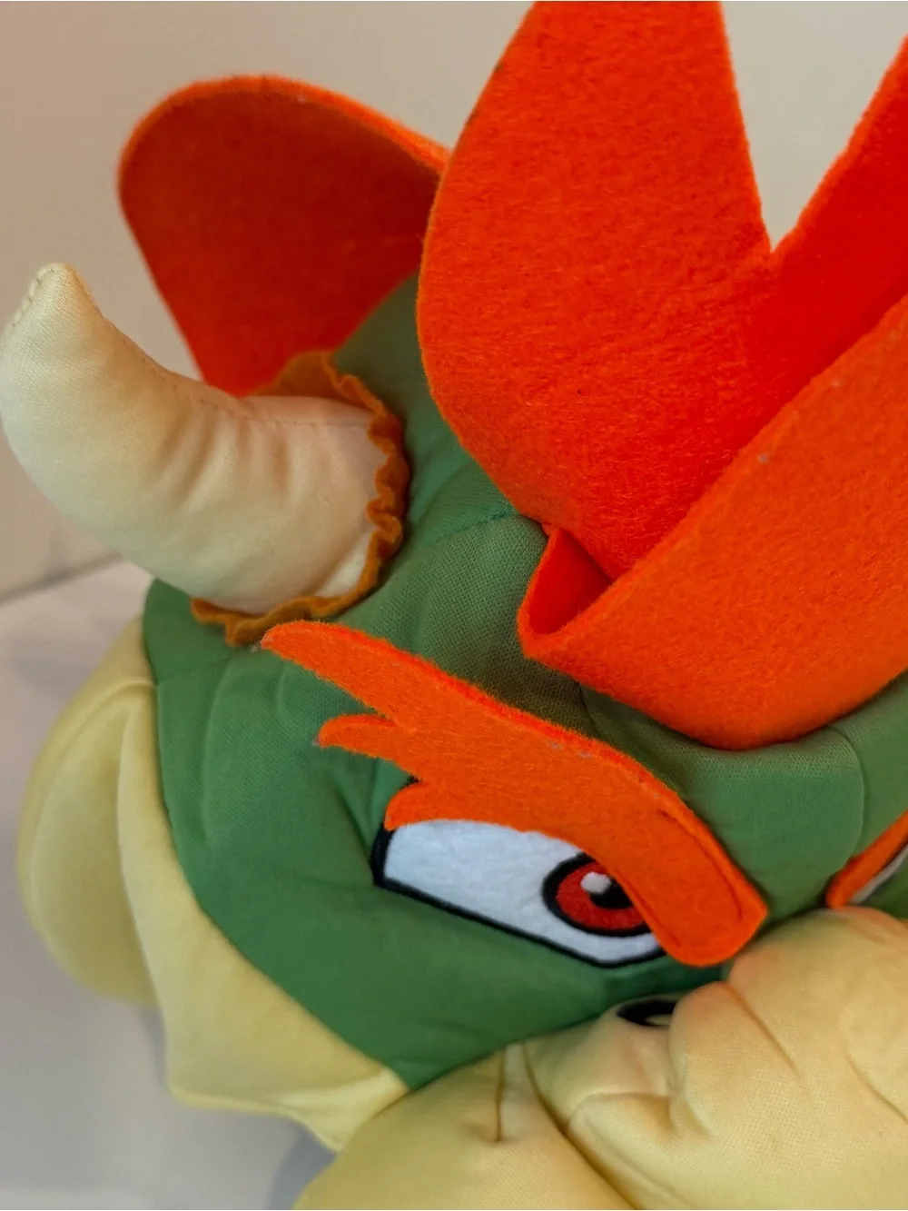 Disguise Super Mario Bros Bowser Costume Hat Cosplay Villain Green Yellow